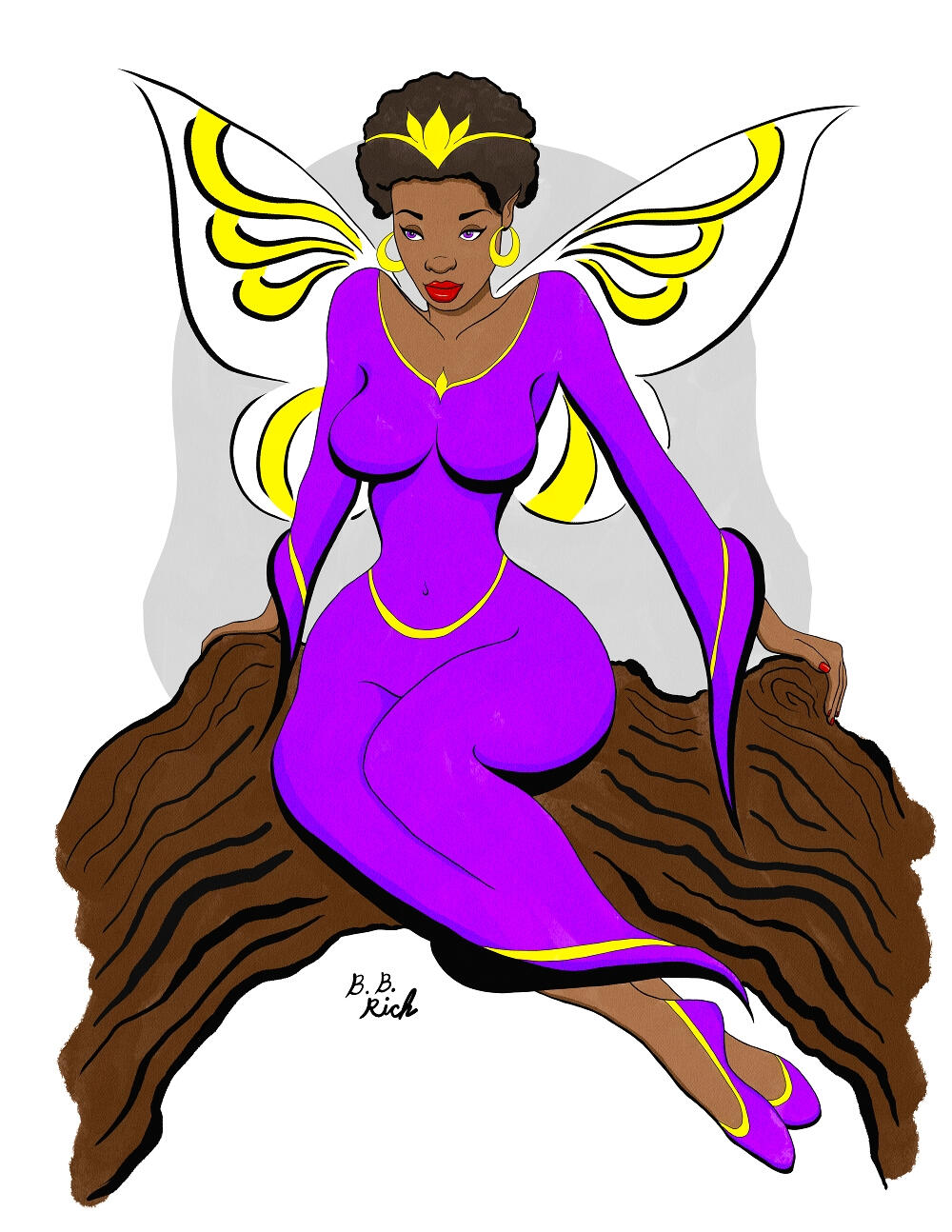 Queen's Repose by B.B. Rich - You've shined your light on others. Make sure to rest and care for yourself too. Make It Yours Today